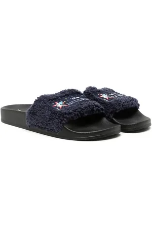 Stella McCartney Flip flops con parche del logo de x Disney