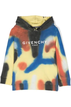Givenchy Hoodie con efecto de grafiti