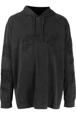 Givenchy Playera con logo bordado y capucha