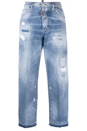 Dsquared2 Jeans rectos con efecto envejecido