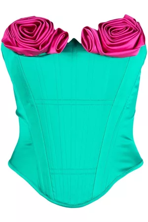 Cristina Savulescu Corset Marilyn con aplique floral