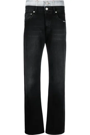VTMNTS Jeans rectos con tiro medio