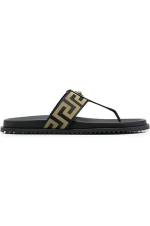 VERSACE Flip flops Medusa con motivo Greca