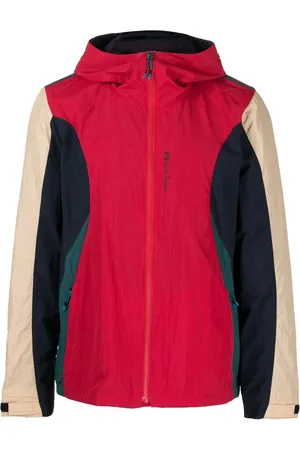 Paul Smith Chamarra con capucha y diseño color block