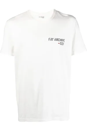 FAY Playera con logo estampado