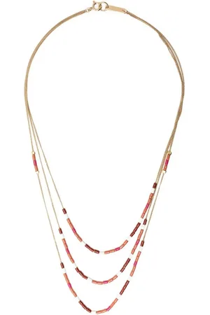 Isabel Marant Collar con detalle de mostacillas
