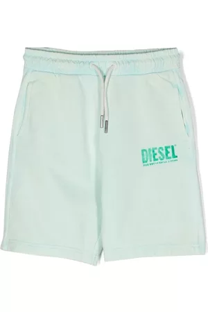 Diesel Shorts deportivos con logo estampado