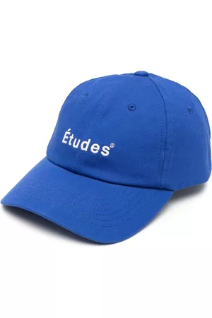 Etudes Hombre Gorras - Logo-embroidered baseball cap