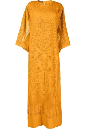 Alberta Ferretti Vestido largo con aberturas