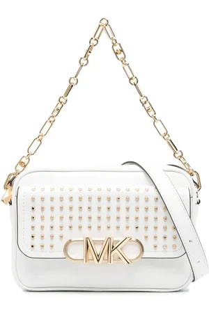 Michael Kors Bolsa crossbody con placa del logo