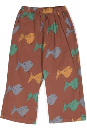 Bobo Choses Pants con pescado estampado