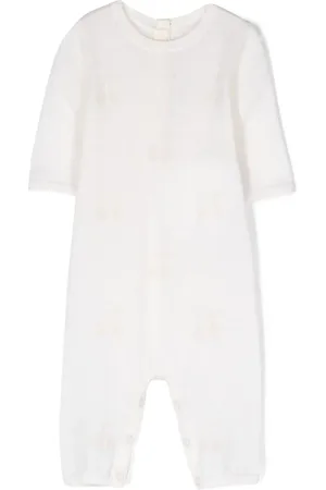 BONPOINT Body tejido con logo en intarsia