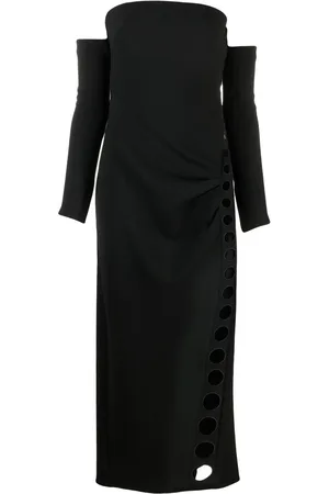 Cult Gaia Vestido midi con hombros descubiertos