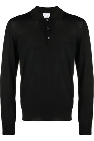 BRIONI Playera tipo polo manga larga