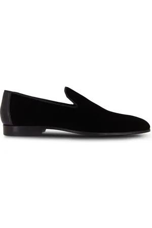 Magnanni Mocasines de terciopelo con puntera de almendra