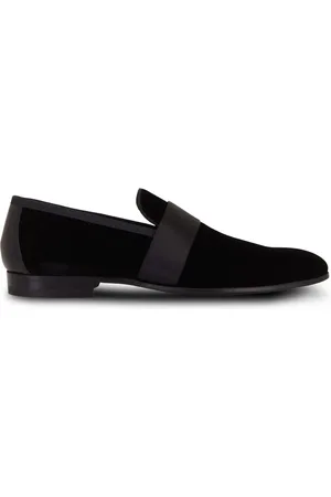 Magnanni Mocasines de terciopelo con tacón de 20mm
