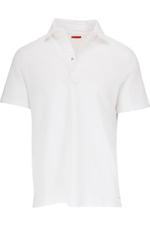 ISAIA Playera tipo polo manga corta