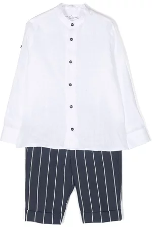 COLORICHIARI Shorts - Striped two-piece short set