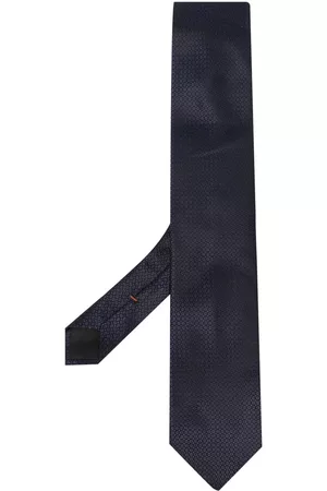 Z Zegna Hombre Corbatas - Corbata de seda con motivo geométrico