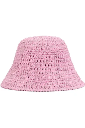 Dolce & Gabbana Gorro de pescador tejido de crochet