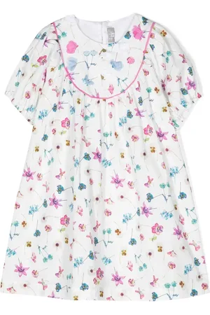 Il gufo Vestido con estampado floral