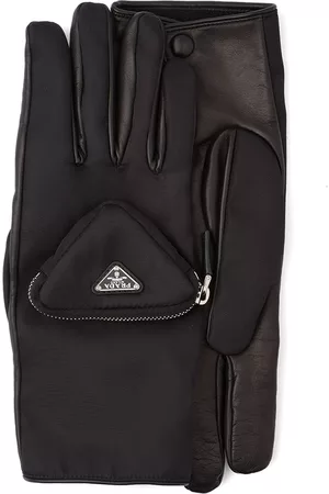 Prada Guantes con logo