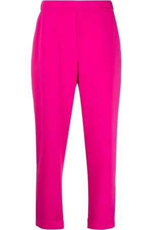P.A.R.O.S.H. Pantalones tapered con pretina elástica