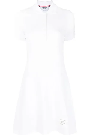 Thom Browne Vestido tennis acampanado