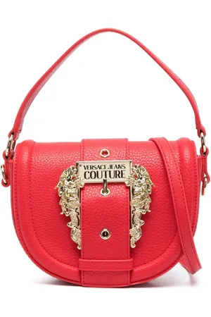 VERSACE Bolsa crossbody con hebilla Baroque Couture