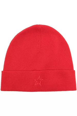 Perfect Moment Ribbed star-logo beanie