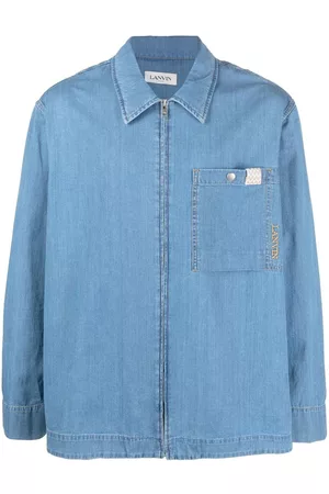 Lanvin Camisa de mezclilla con cierre
