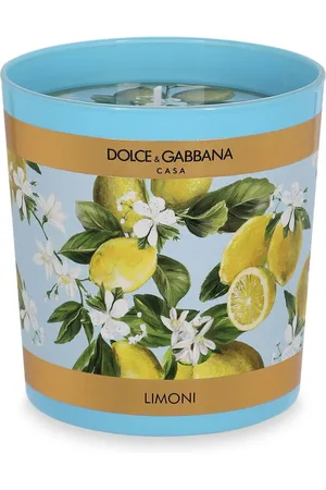 Dolce & Gabbana Vela aromática con limones estampados de 250g