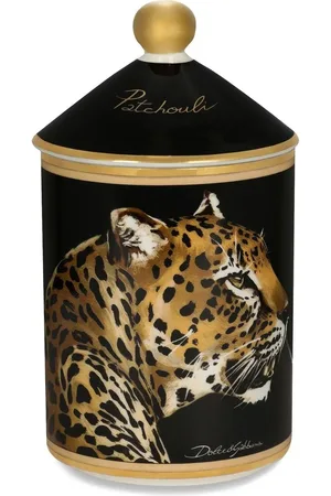 Dolce & Gabbana Vela aromática con estampado de leopardo de 340g