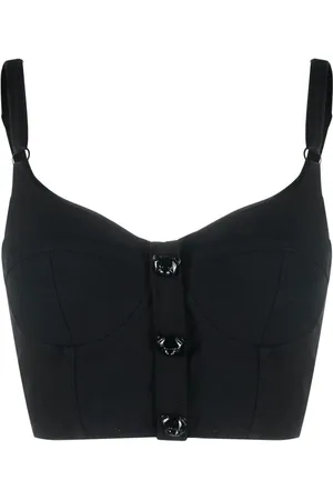 Moschino Top estilo bustier con motivo Teddy Bear