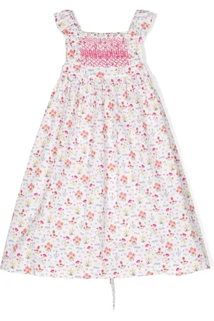 SIOLA Vestido plisado con estampado gráfico
