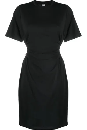 Karl Lagerfeld Vestido estilo suéter con aberturas
