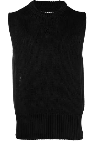Jil Sander Cotton crew-neck vest