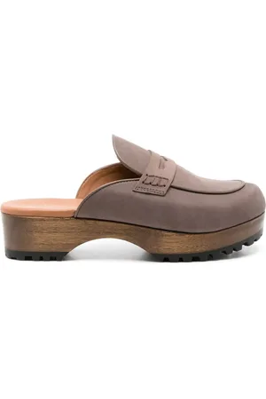 Sarah Chofakian Mules con suela gruesa