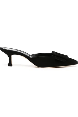 Manolo Blahnik Mules Maysale con tacón de 50mm