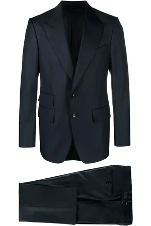 Tom Ford Traje con botones y solapas de pico