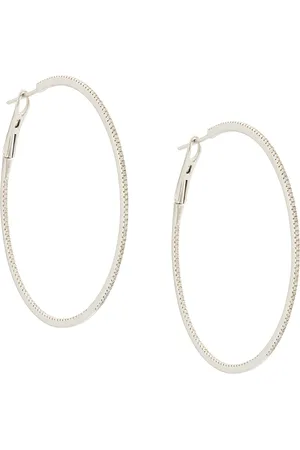 Dana Rebecca Designs Arracadas en oro blanco de 14kt con diamantes