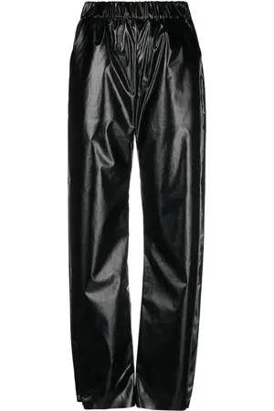Kassl Editions Pantalones rectos brillantes