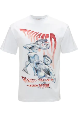 J.W.Anderson Playera con estampado gráfico