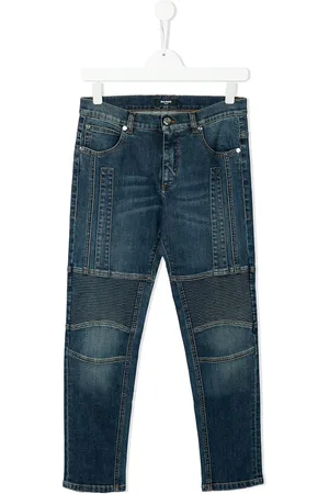 Balmain Jeans rectos con tiro medio