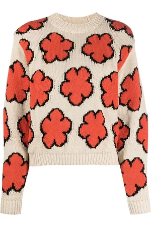 Kenzo Suéter con motivo Boke Flower