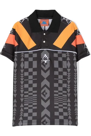 MARCELO BURLON Playera tipo polo de Marcelo Burlon Kids x Kappa