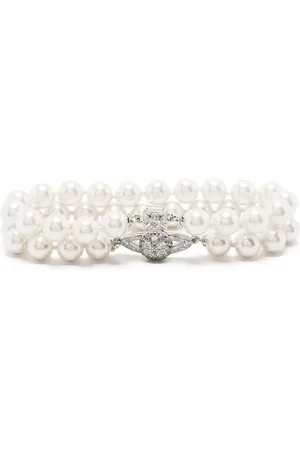 Vivienne Westwood Collar de perla con dije Orb