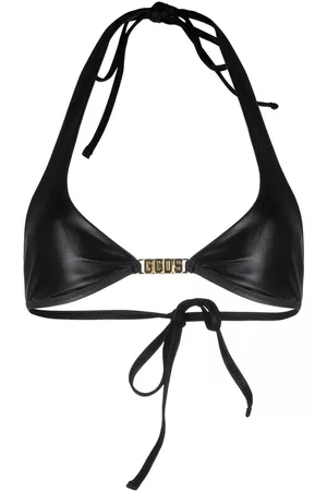 GCDS Top de bikini con cuello halter