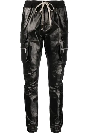 Rick Owens Pantalones cargo con cordones en la pretina