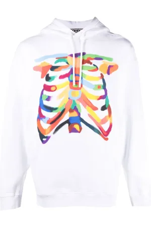MARCELO BURLON Hoodie con estampado gráfico